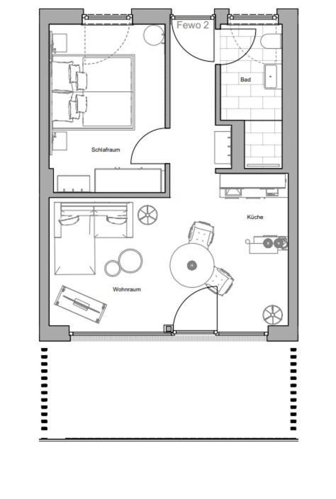 Hecklers Seepanorama Appartements 于伯林根 外观 照片