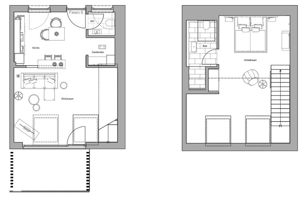 Hecklers Seepanorama Appartements 于伯林根 外观 照片