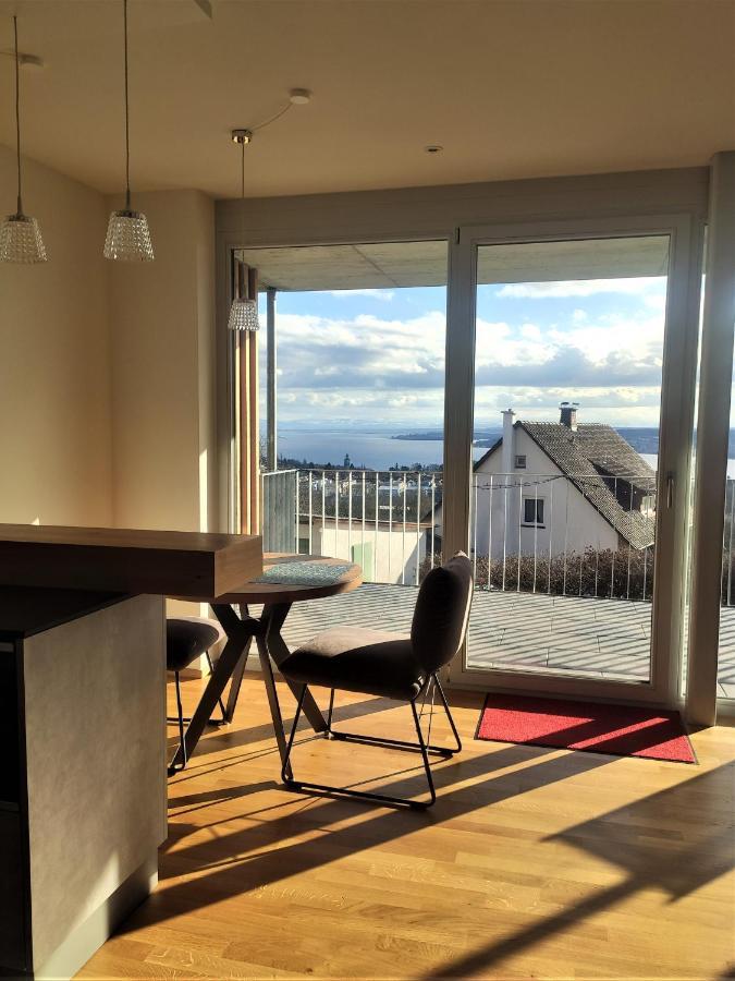 Hecklers Seepanorama Appartements 于伯林根 外观 照片