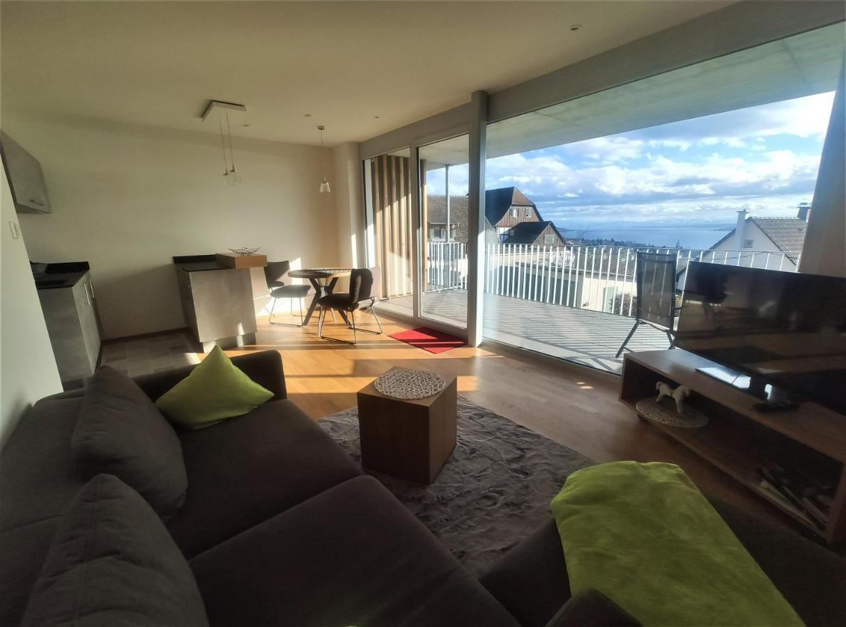 Hecklers Seepanorama Appartements 于伯林根 外观 照片